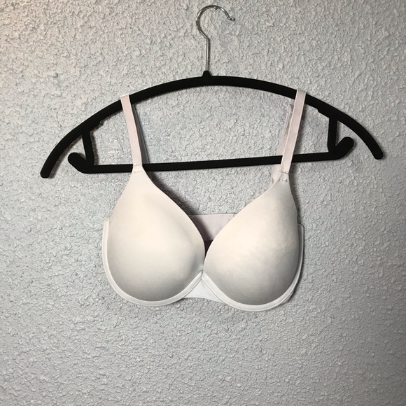 PINK Victorias Secret Push Up Bra Blue 32DD - Picture 1 of 12